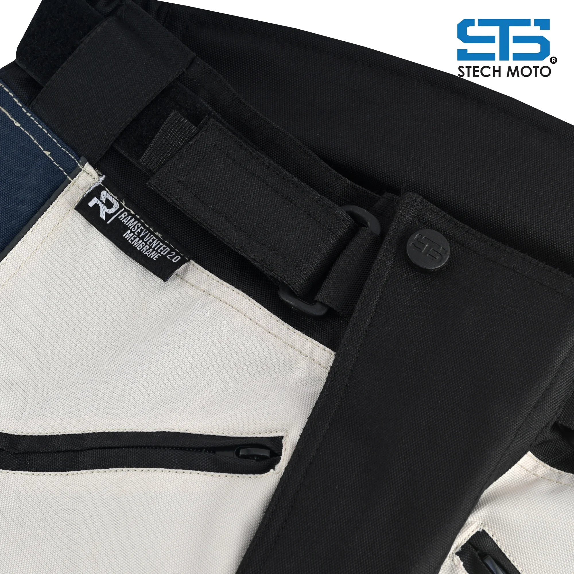 Moto Pantaloni in tessuto Tecnico S-tech ST 815 Venom-X H2Out 3 Strati 4 Stagione ST