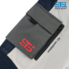 Moto Pantaloni in tessuto Tecnico S-tech ST 815 Venom-X H2Out 3 Strati 4 Stagione ST