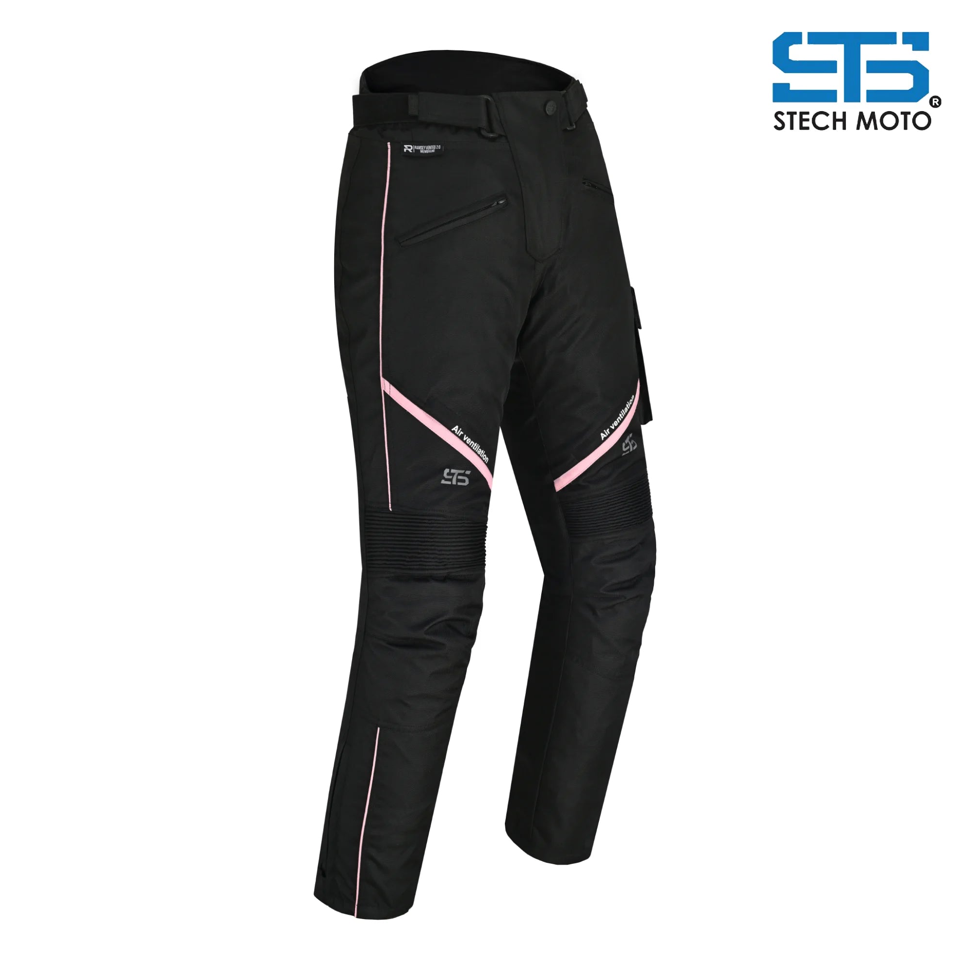 Moto Pantaloni in tessuto da donna S-tech ST 815 Venom-X H2Out 3 Strati 4 Stagione ST