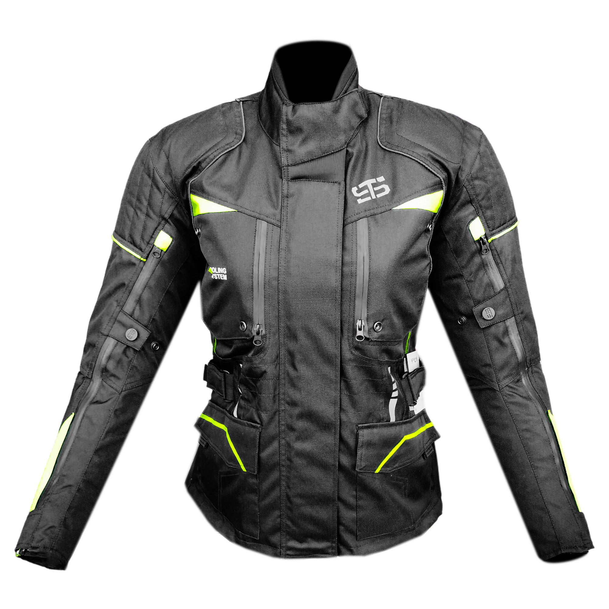 Moto Giubbotto in tessuto da donna Stechmoto ST 825 Volcano H2Out 3 Strati 4 Stagione ST