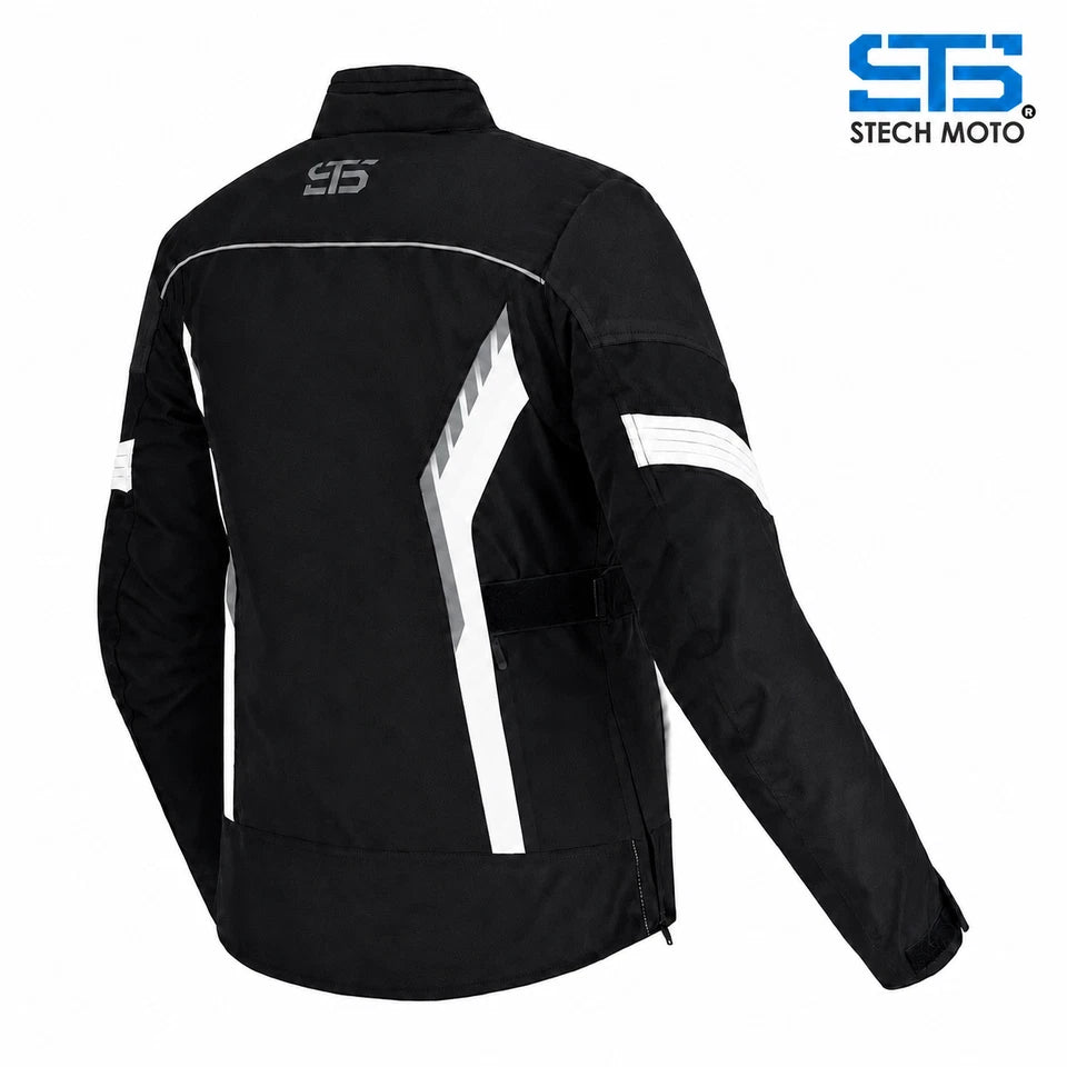 Giubbotto da Moto in tessuto S-tech ST 848 MXP-Tex H2Out 3-Strati 4-Stagioni ST