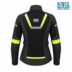 Moto giubbotto estivo da donna S-tech 851 AIR H2Out e 2 strati ST