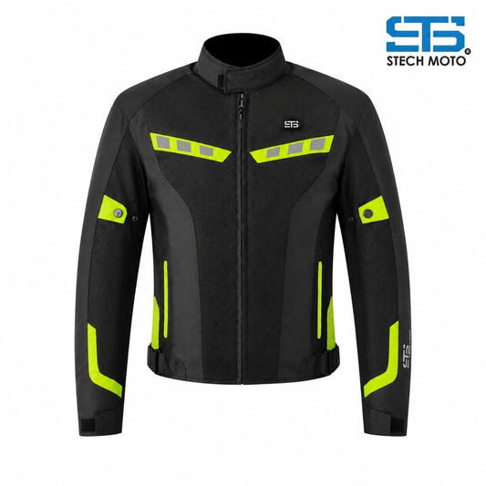 Moto giacca in tessuto estivo da uomo S-tech ST 851 AIR H2Out 2 Strati ST