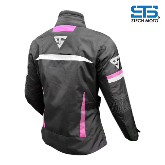 Moto giacca in tessuto da donna Aquila A 855 Alfa Romeo H2Out 3-strati 4-stagioni Aquila