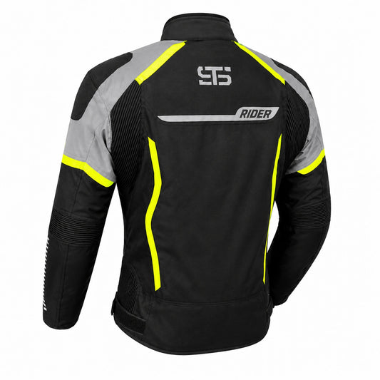 Giacca da moto in tessuto S-tech ST 878 RIDER H2Out 3-Strati e 4-Stagione ST