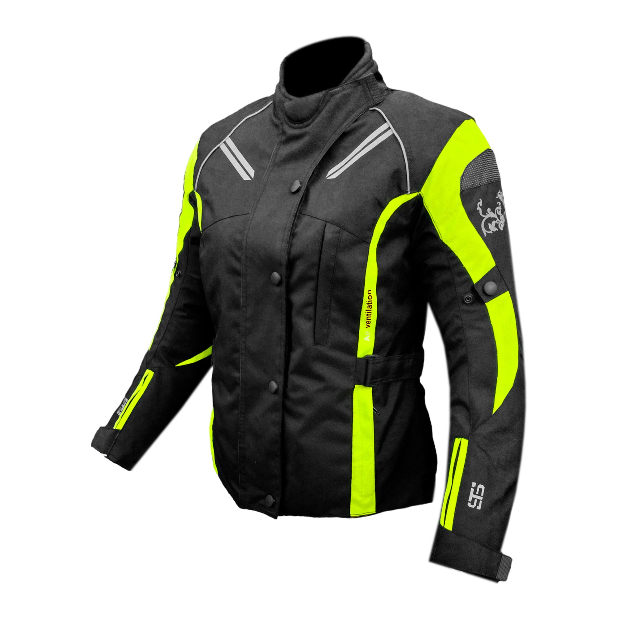 Giubbotto Moto in tessuto da donna Stechmoto ST 840 H2Out Strati