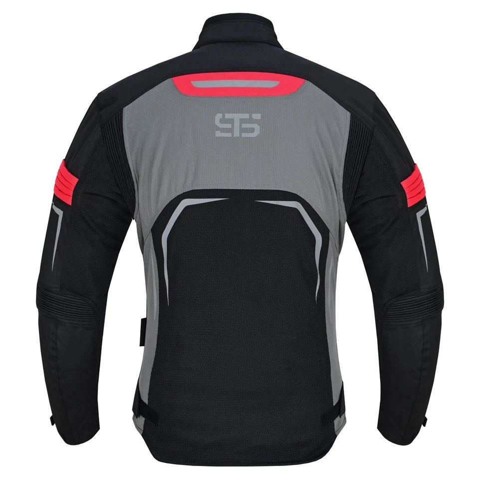 Moto giubbotto estivo in tessuto da uomo Stechmoto ST 865 AIR H2Out 3Strati 4S ST