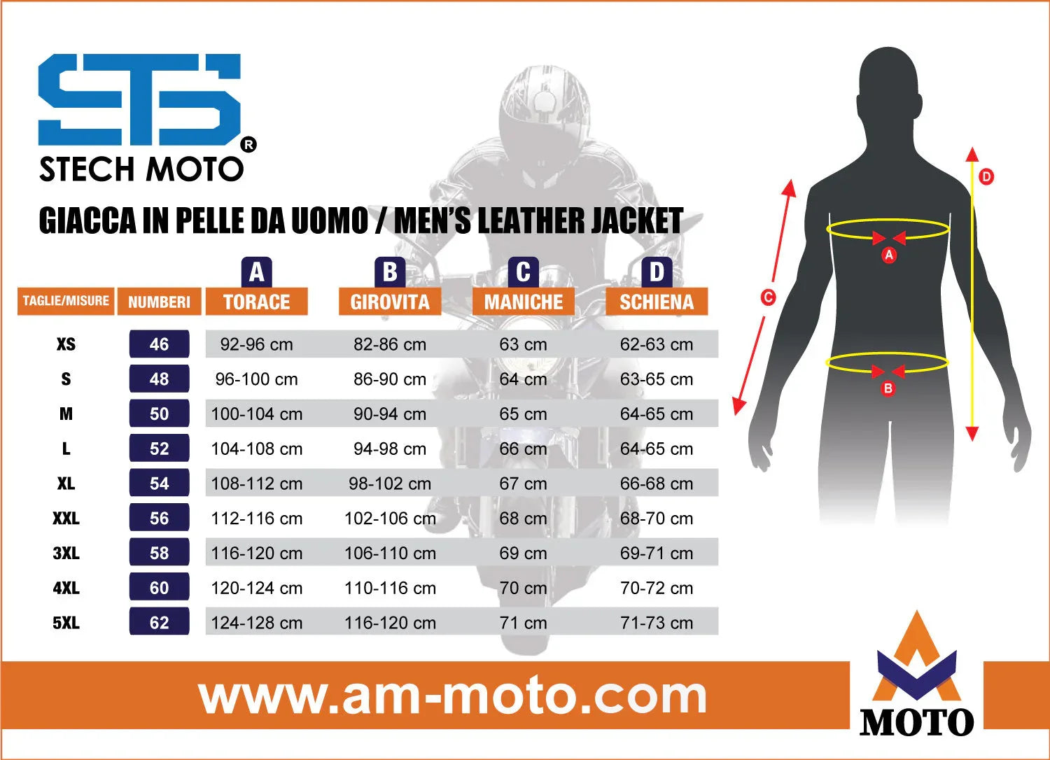 Am Moto-Abbigliamento Moto
