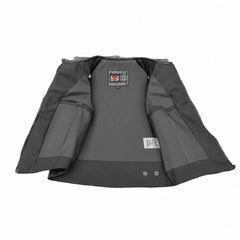 Gilet da Moto in pelle S-tech ST 1180 Vintage Custom & Café Race ST