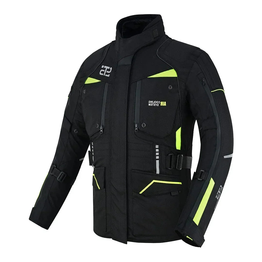 Moto giubbotto in tessuto Stechmoto ST 825 Volcano H2Out 3 Strati e 4 Stagione ST