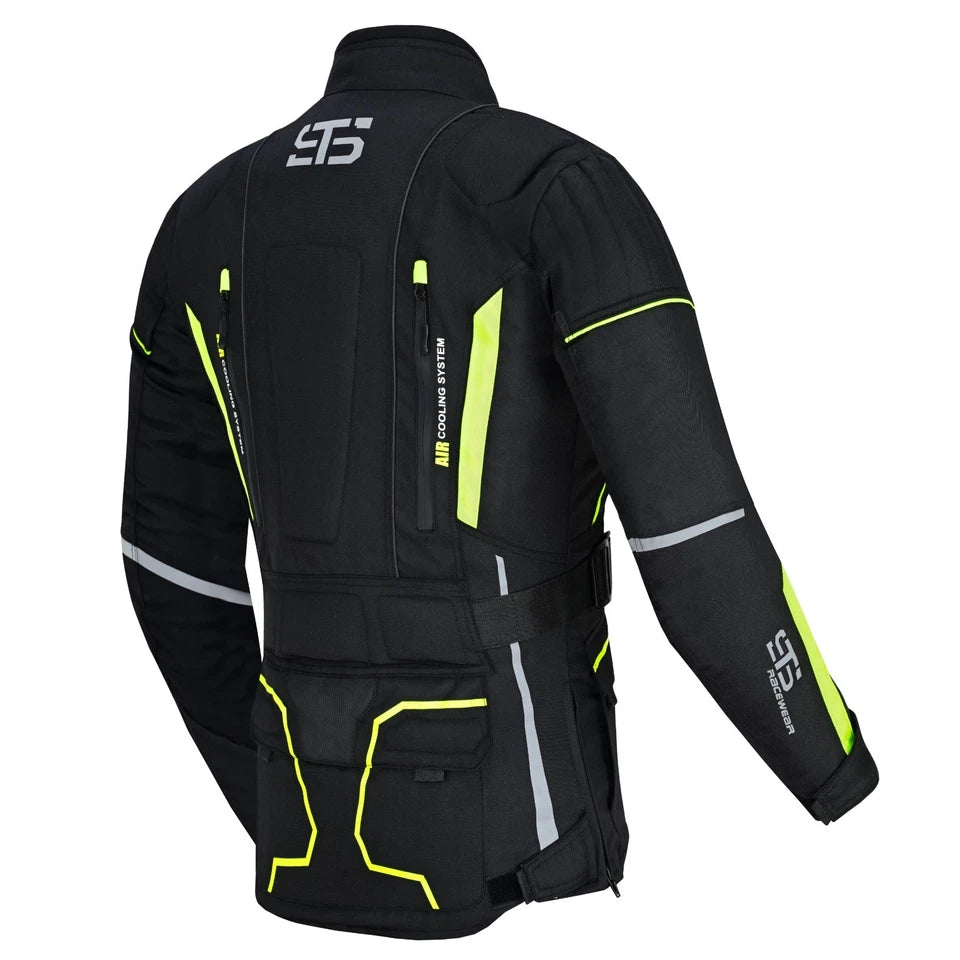 Moto Giacca e pantaloni in tessuto Stechmoto ST 825 Volcano H2Out 3 strati e 4 stagione ST