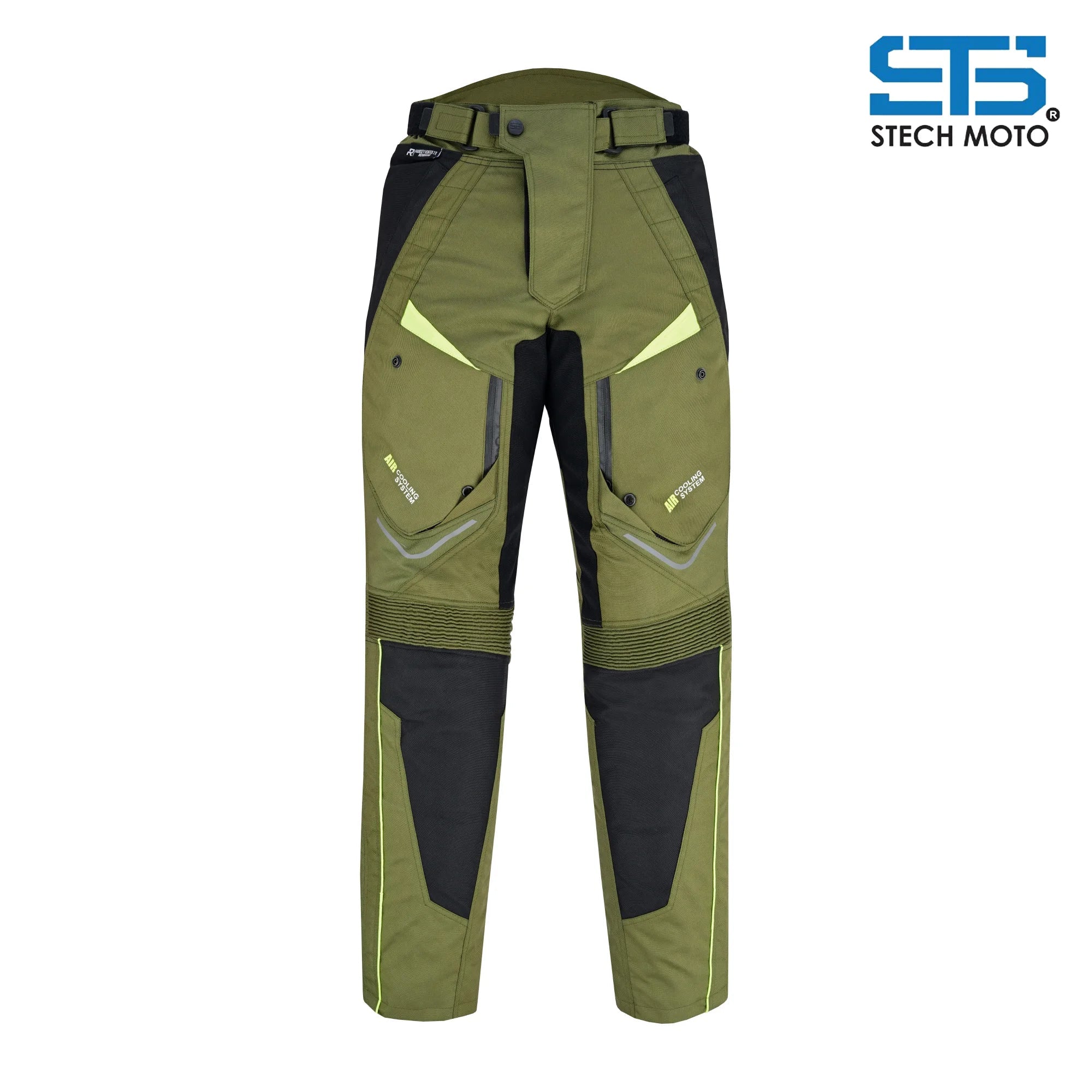 Moto pantaloni in tessuto-tex S-tech ST 825 Volcano H2Out 3-Strati e 4-Stagione ST