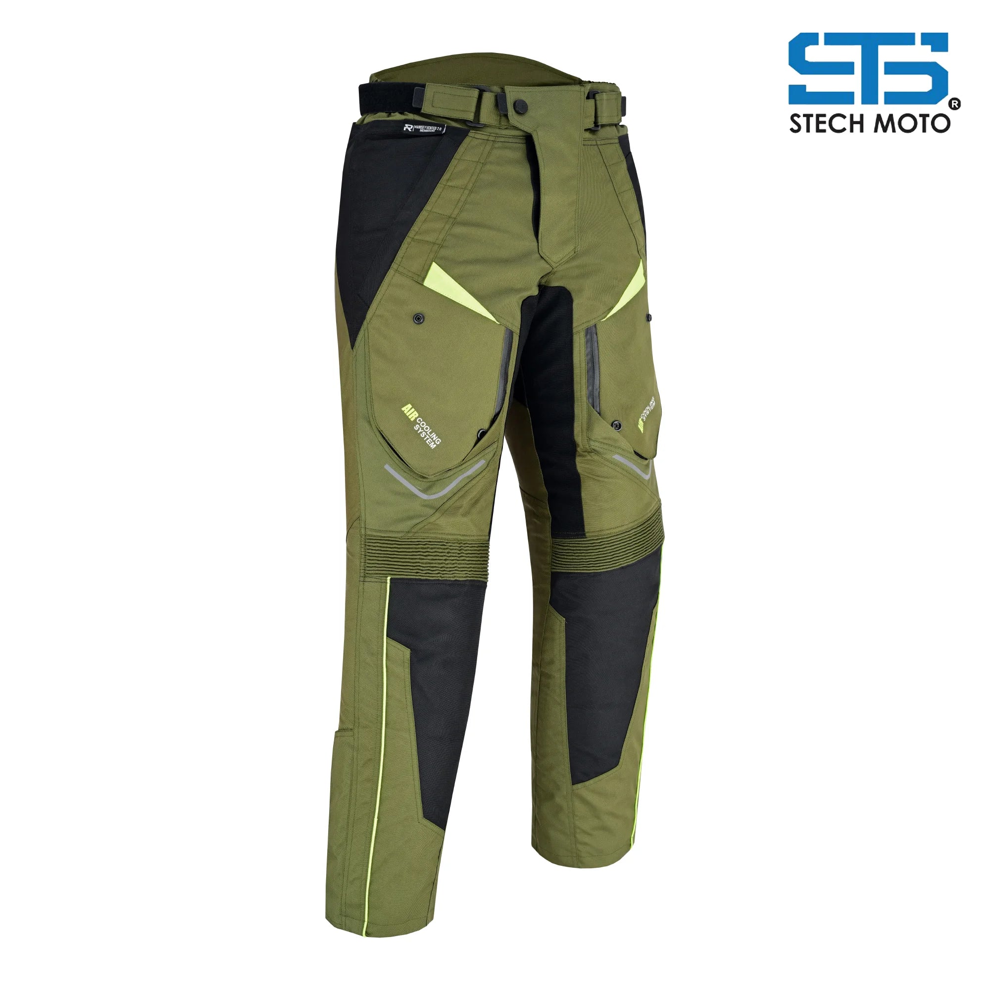 Moto pantaloni in tessuto-tex S-tech ST 825 Volcano H2Out 3-Strati e 4-Stagione ST
