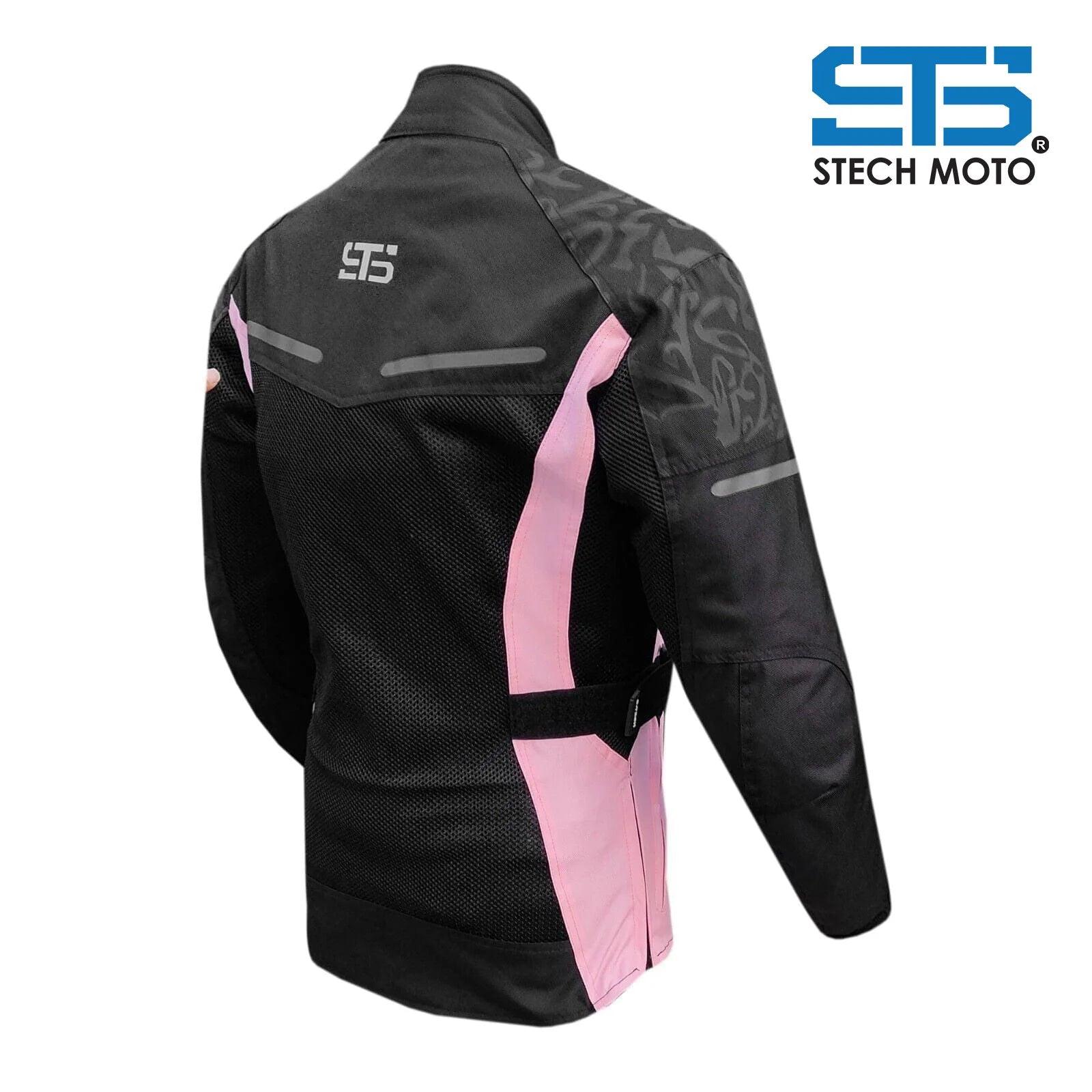 Moto giacca estiva in tessuto da donna Stechmoto ST 001 AIR H2Out e 2 strati - Am Moto-Abbigliamento Moto