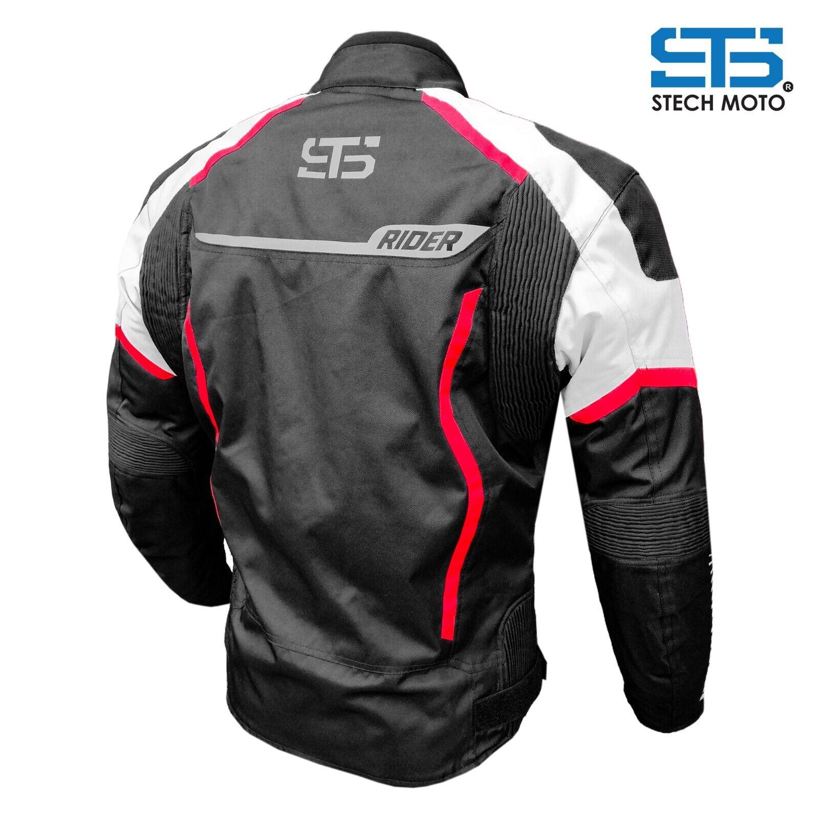 Moto Giacca in tessuto Uomo Stechmoto ST 878 RIDER H2Out 3-Strati e 4-Stagione - Am Moto-Abbigliamento Moto