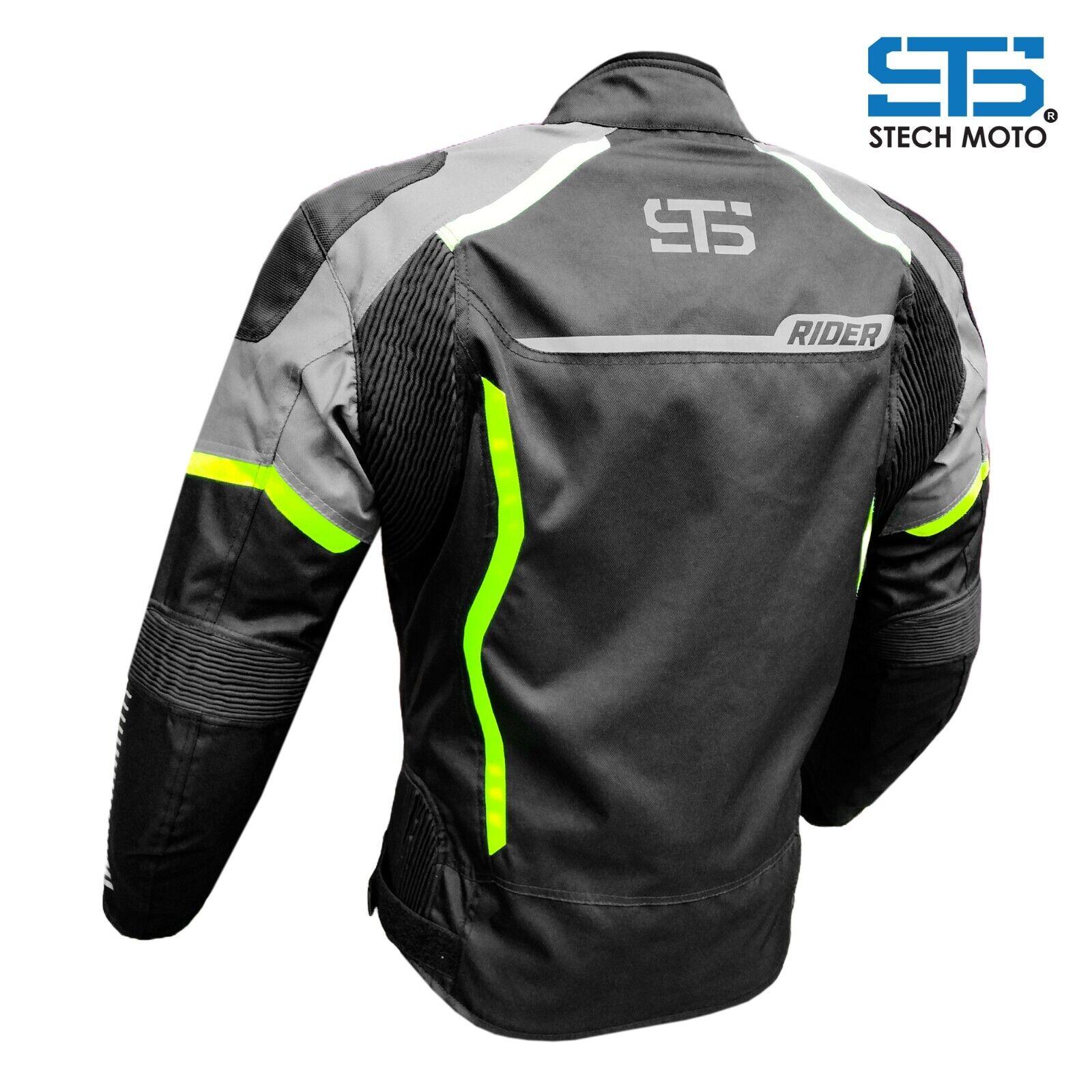 Moto Giacca in tessuto Uomo Stechmoto ST 878 RIDER H2Out 3-Strati e 4-Stagione - Am Moto-Abbigliamento Moto