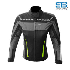 Moto Giubbotto in tessuto donna Stechmoto ST 1602 H2Out 3-strati 4 Stagione - Am Moto-Abbigliamento Moto