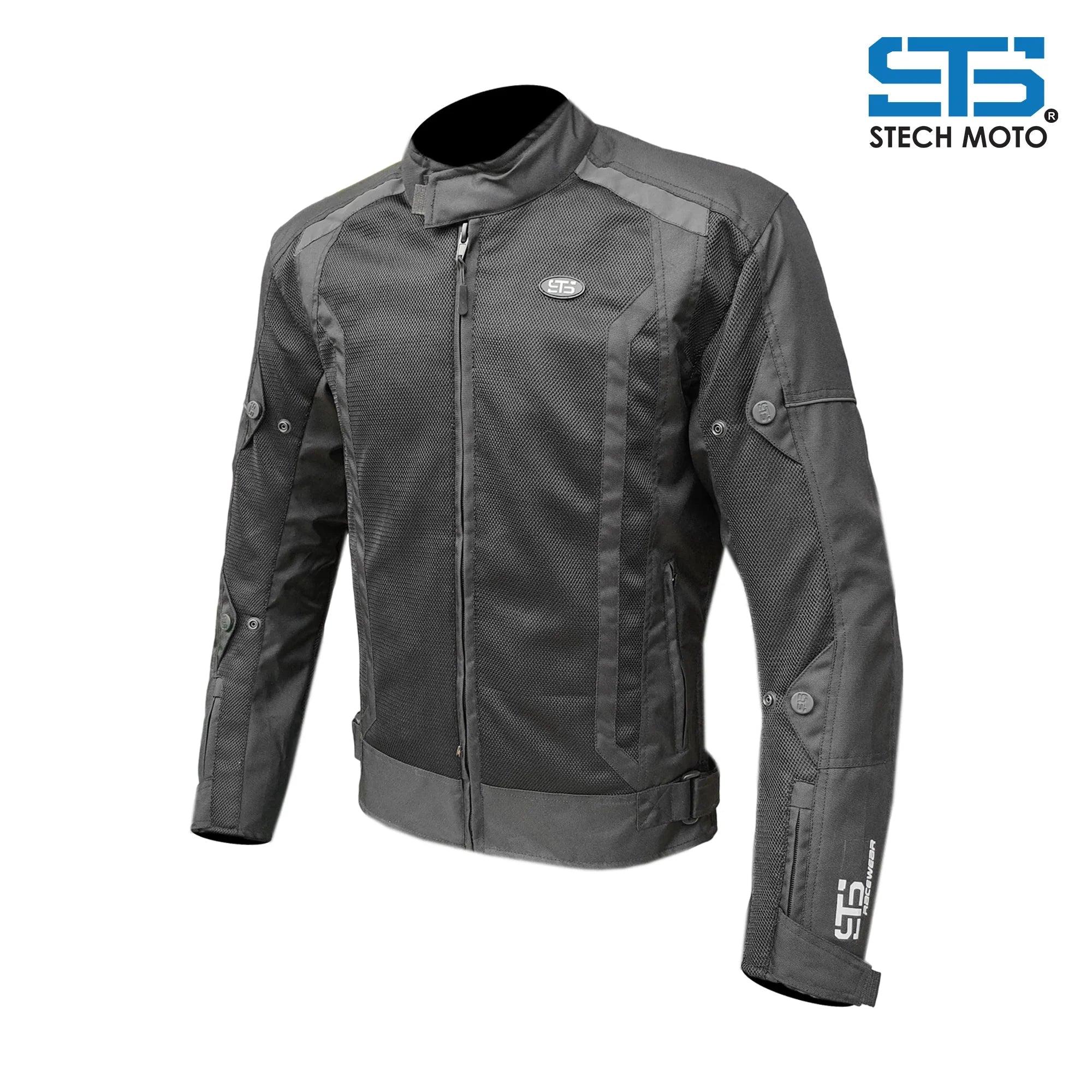 Moto giubbotto in tessuto estivo uomo Stechmoto ST 860 AIR Ramsis H2Out - Am Moto-Abbigliamento Moto