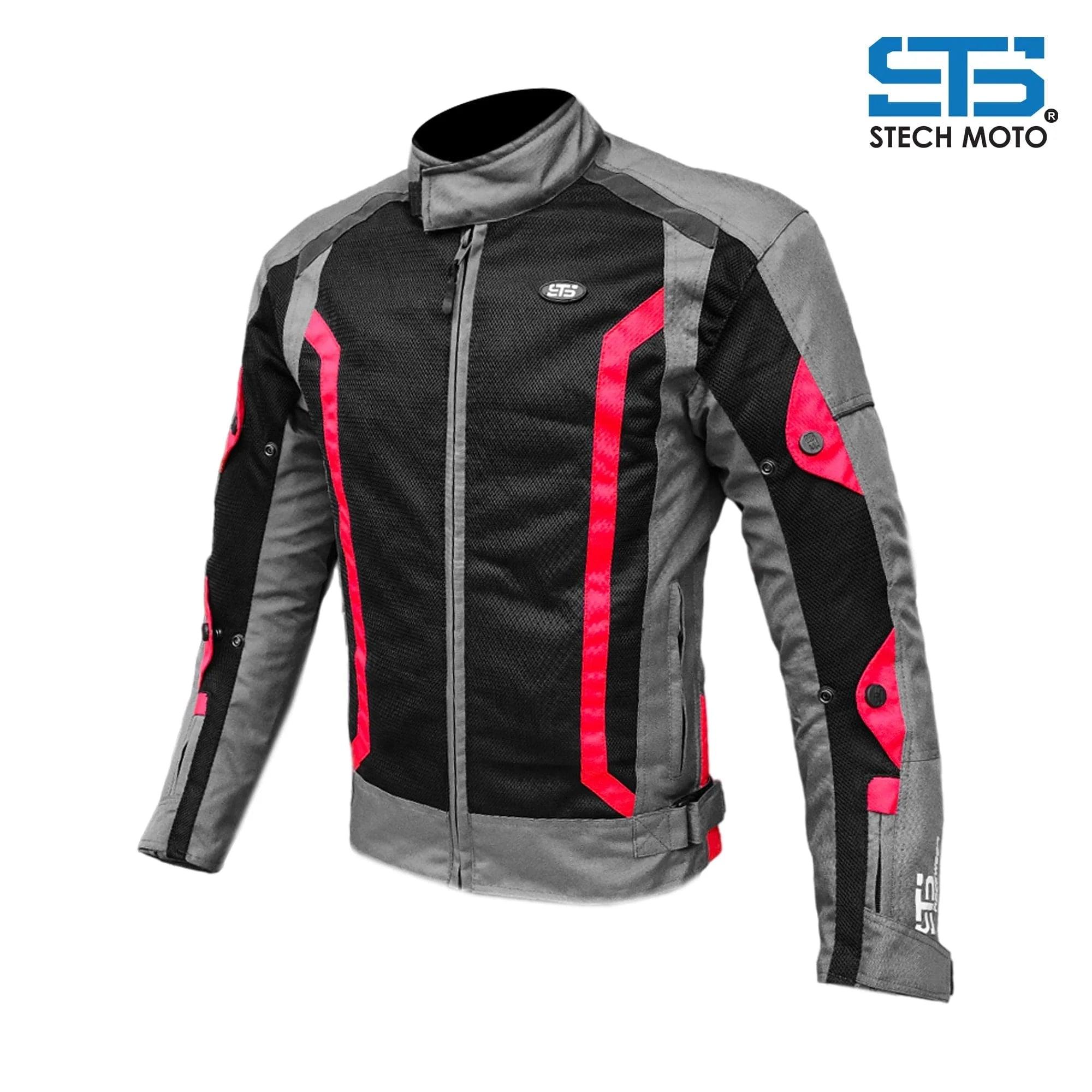 Moto giubbotto in tessuto estivo uomo Stechmoto ST 860 AIR Ramsis H2Out - Am Moto-Abbigliamento Moto