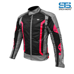 Moto giubbotto in tessuto estivo uomo Stechmoto ST 860 AIR Ramsis H2Out - Am Moto-Abbigliamento Moto