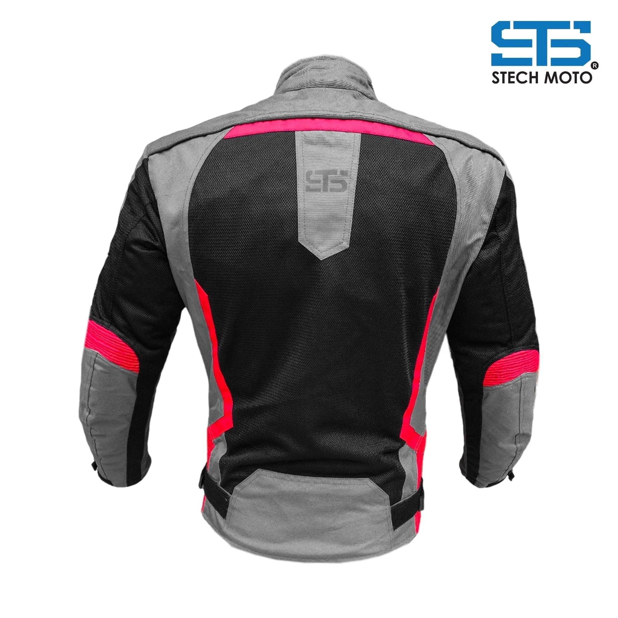 Moto giubbotto in tessuto estivo uomo Stechmoto ST 860 AIR Ramsis H2Out - Am Moto-Abbigliamento Moto