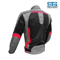 Moto giubbotto in tessuto estivo uomo Stechmoto ST 860 AIR Ramsis H2Out - Am Moto-Abbigliamento Moto