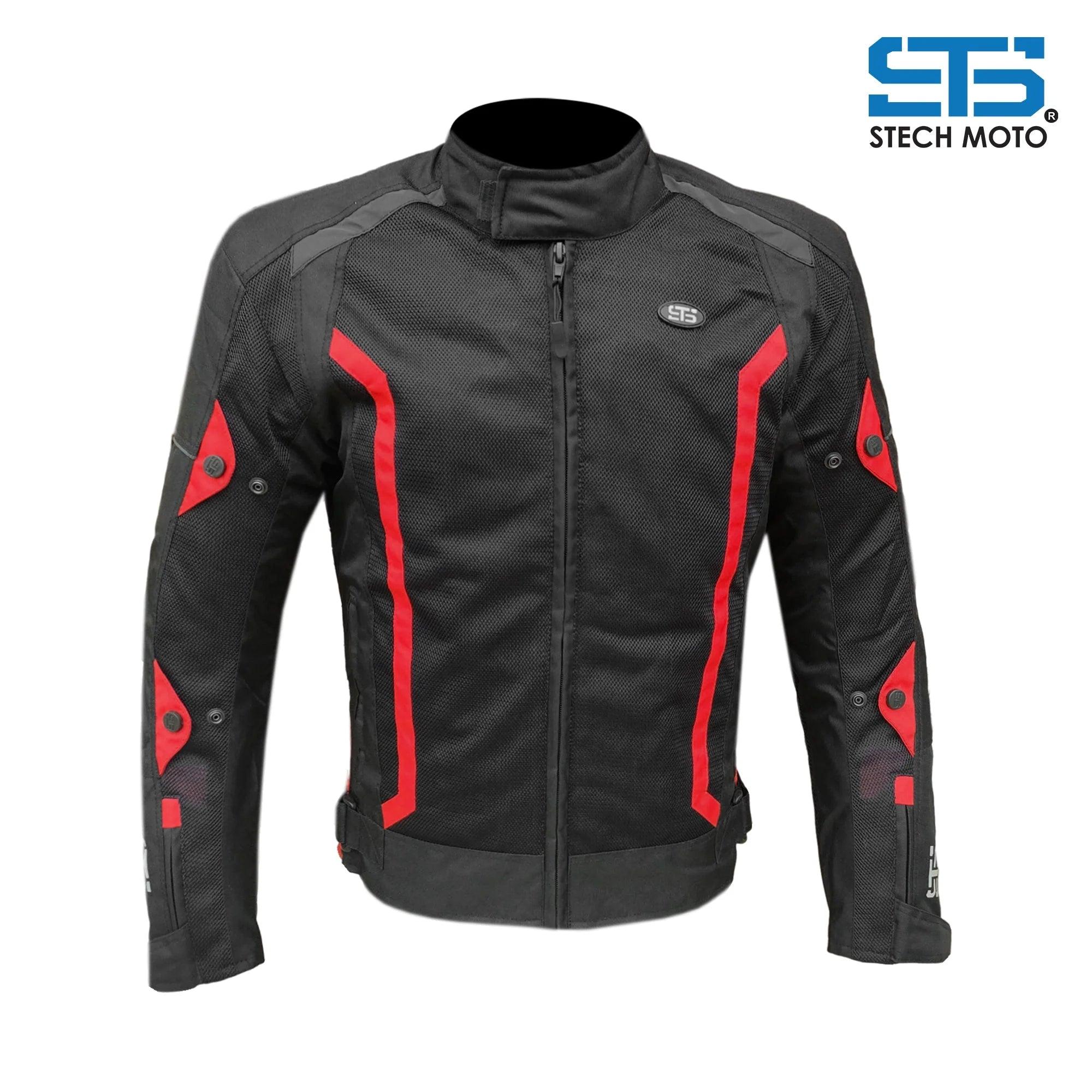 Moto giubbotto in tessuto estivo uomo Stechmoto ST 860 AIR Ramsis H2Out - Am Moto-Abbigliamento Moto