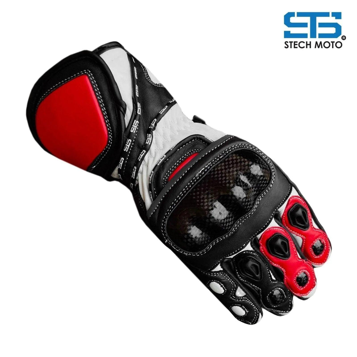 Moto Guanti di Pelle Stechmoto ST 1825 CW Touring e città off-Road - Am Moto-Abbigliamento Moto