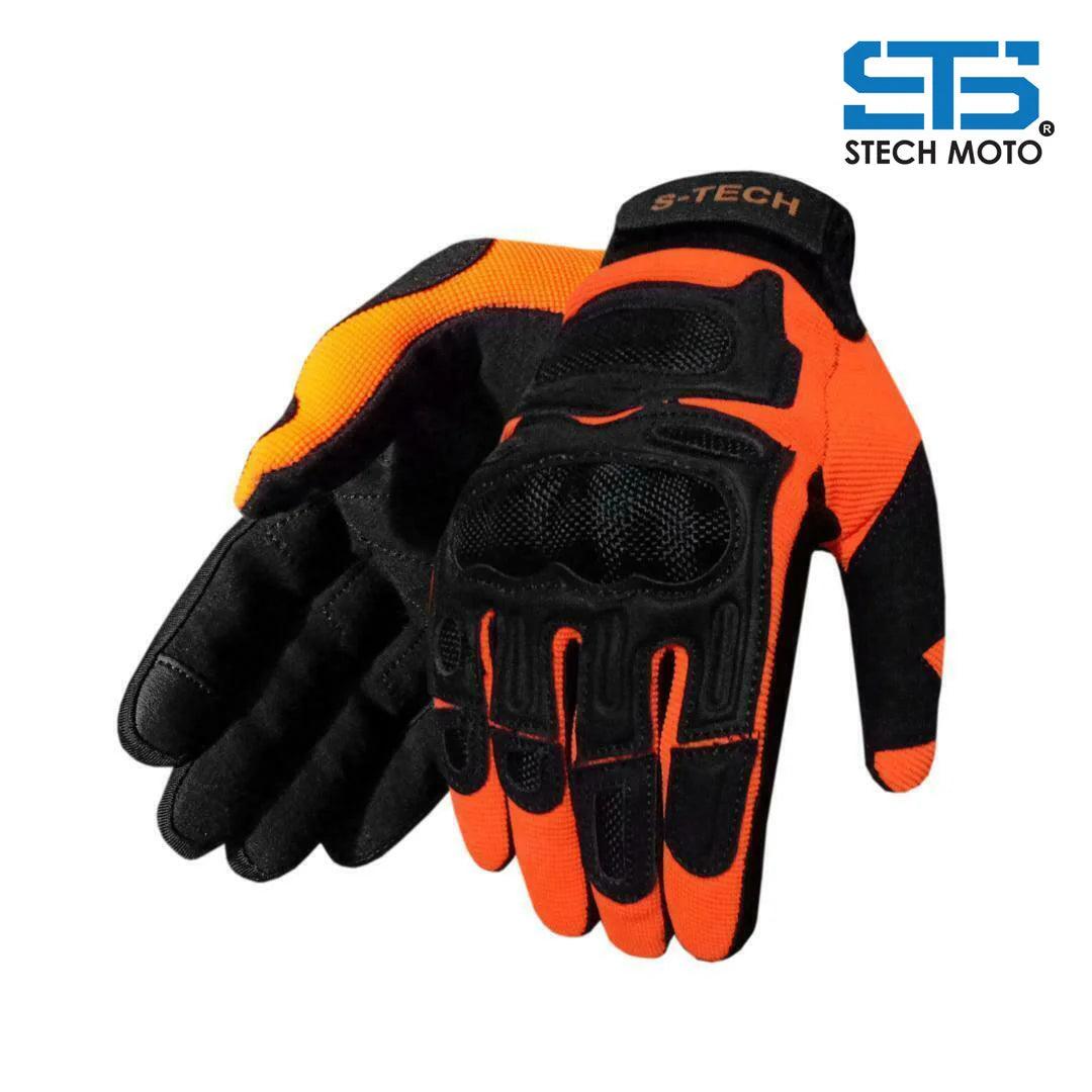 Moto Guanti in tessuto stechmoto ST1915 Matt, moto cross enduro, Off-Road - Am Moto-Abbigliamento Moto