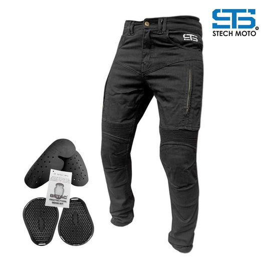 Moto Jeans Pantaloni Tecnico Stechmoto ST 666 Falcon con Aramide - Am Moto-Abbigliamento Moto
