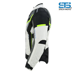 Giubbotto da moto in tessuto S-tech ST 845 BXT-Tex h2out 3-Strati 4-Stagione ST