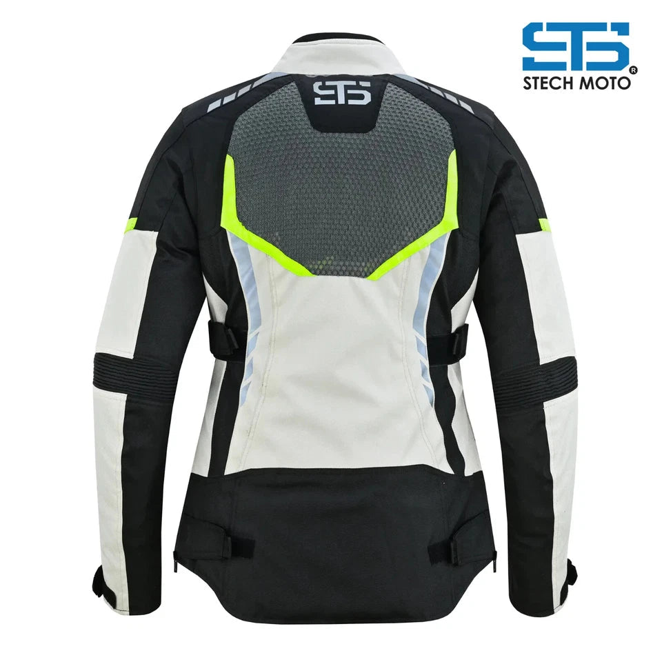 Giubbotto da moto in tessuto S-tech ST 845 BXT-Tex h2out 3-Strati 4-Stagione ST