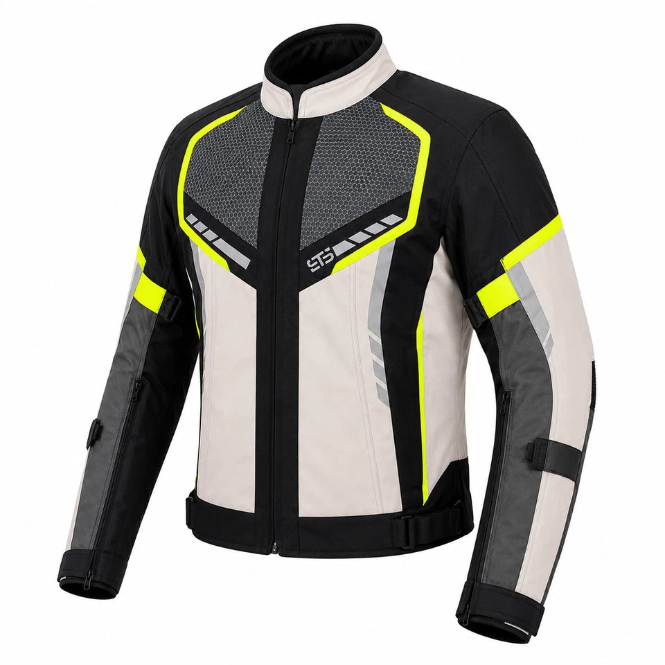 Giubbotto da moto in tessuto S-tech ST 845 BXT-Tex h2out 3-Strati 4-Stagione ST