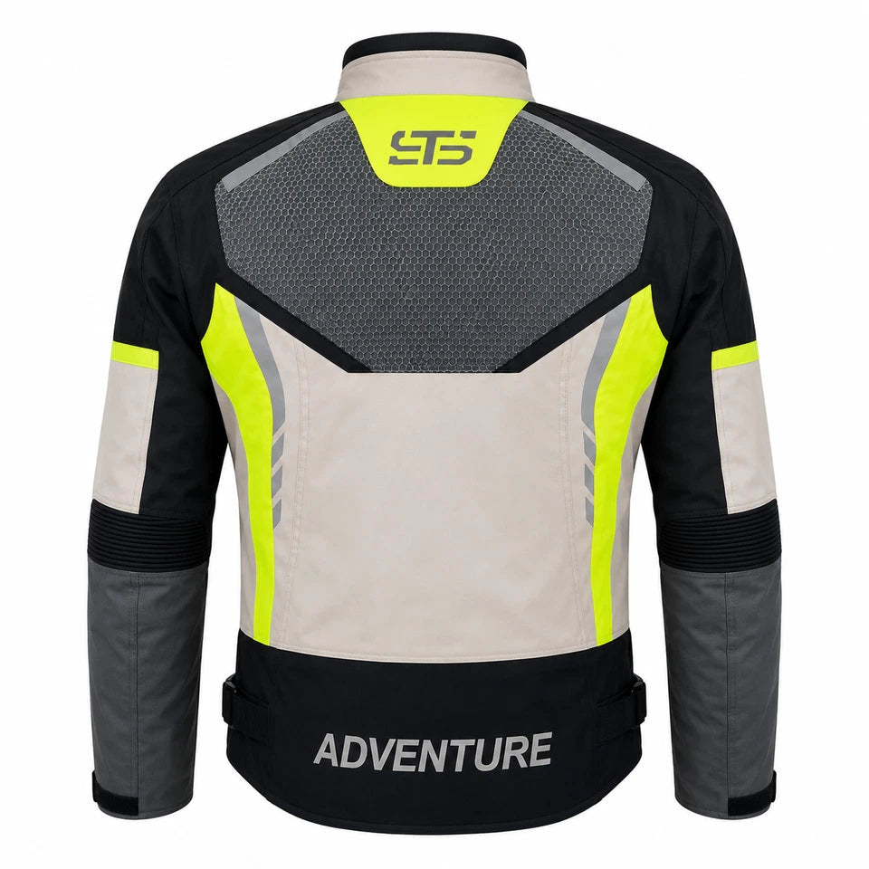 Giubbotto da moto in tessuto S-tech ST 845 BXT-Tex h2out 3-Strati 4-Stagione ST